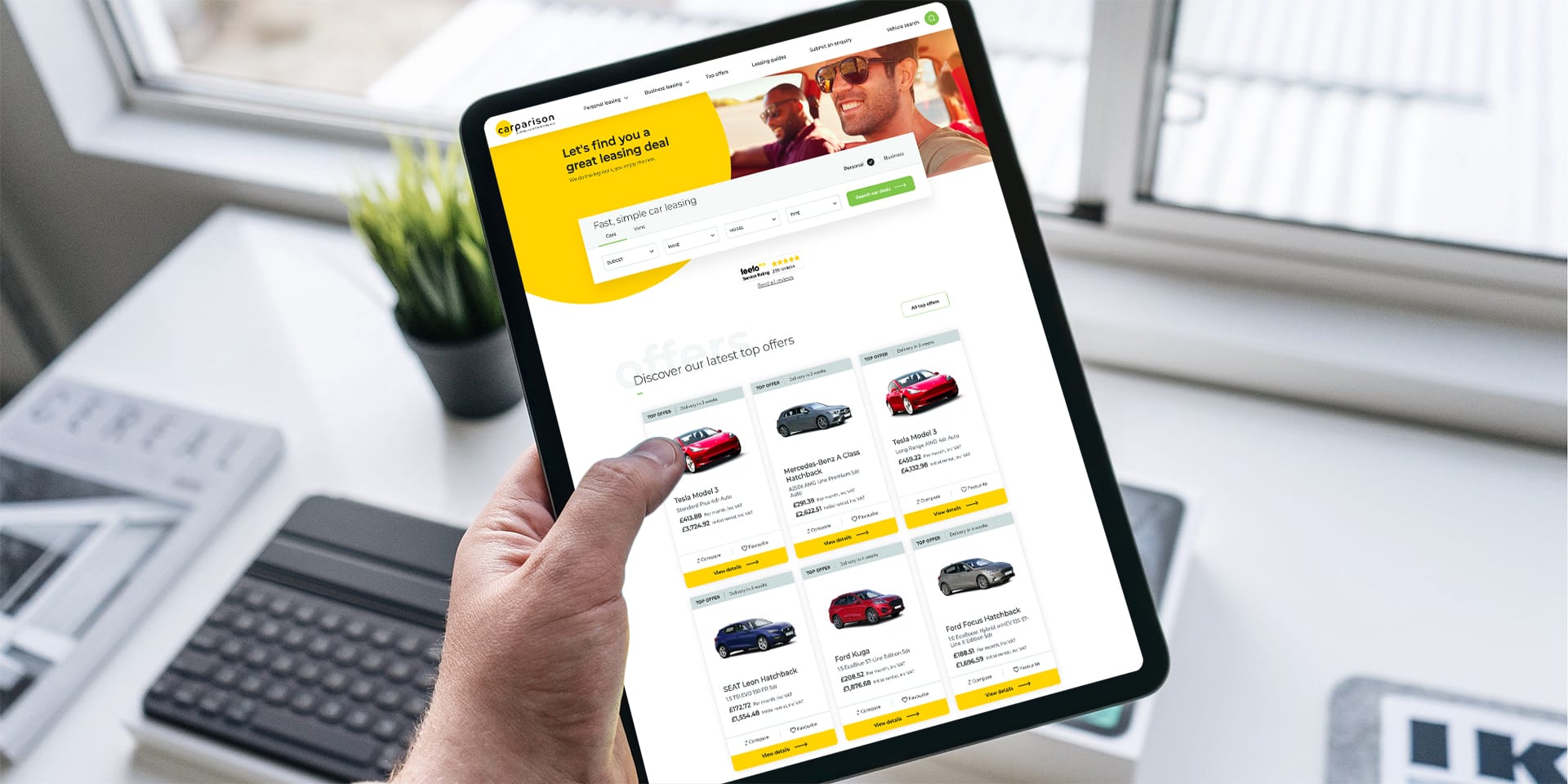 The best sites for leasing a new car